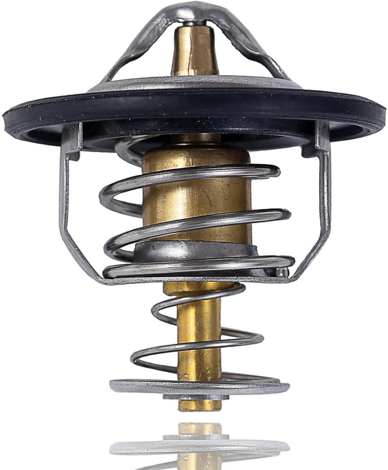 XCZBX 90916-03075 Thermostat Fit for 1988-2018 Toyota 4Runner Avalon Camry Celica Corolla Highlander Matrix MR2 RAV4 Sienna Solara T100 Tacoma Tundra Venza,1990-2016 Lexus ES250 ES300 ES330 ES350 - Image 1